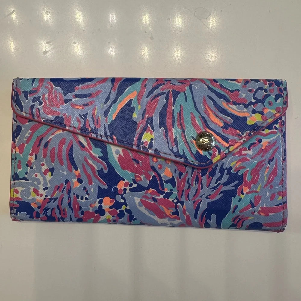 Women's Lilly Pulitzer Envelope Colorful Glasses Case