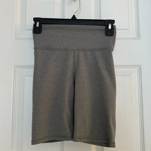 Women's Fabletics Gray High Waisted Biker Shorts - Size XS