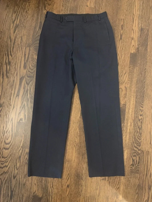 #151 - Brooks Brothers Men's Classic "346" Black Dress Pants W35/L32