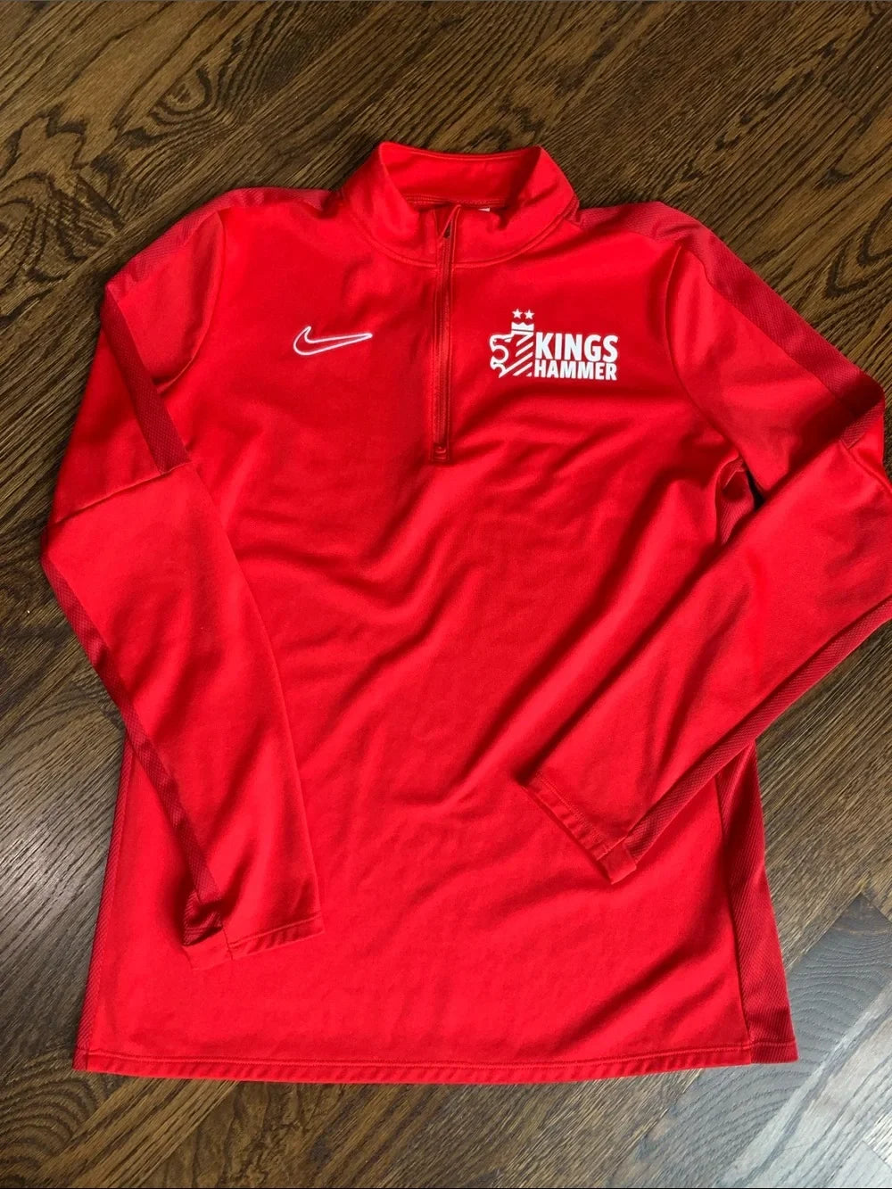 #151 - Nike Red Kings Hammer Soccer Quarter-Zip Adult Medium
