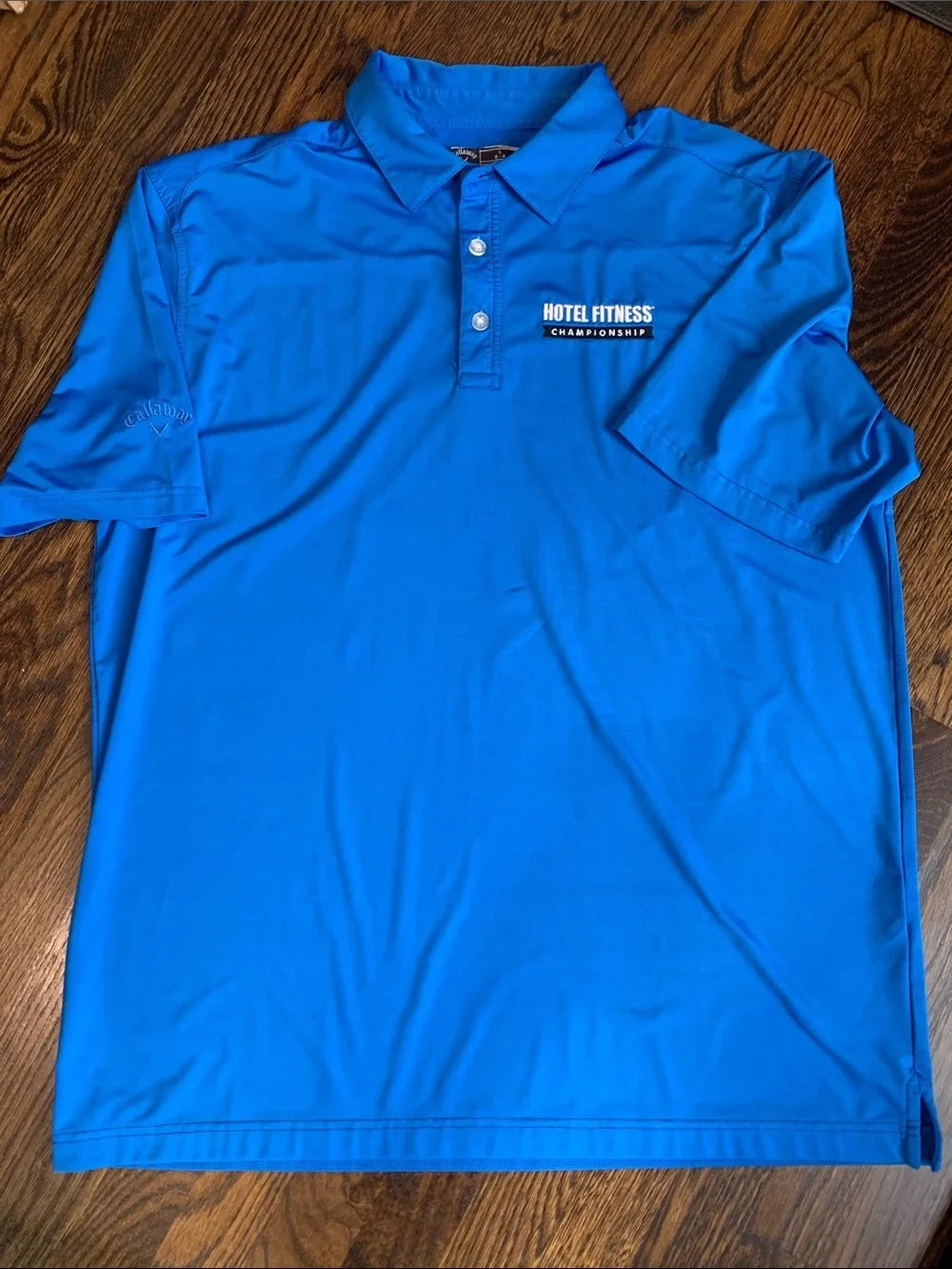 #151 - Callaway Hotel Fitness Tournament Men's Golf Polo Shirt - Men's Large