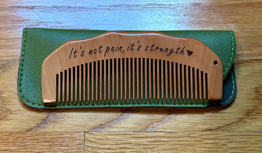 #69 Wooden Birth Comb