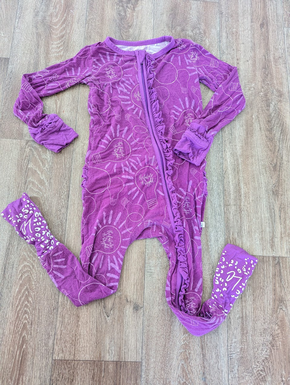 #144 - Girls Laree & Co Bamboo Pajamas Size 2T