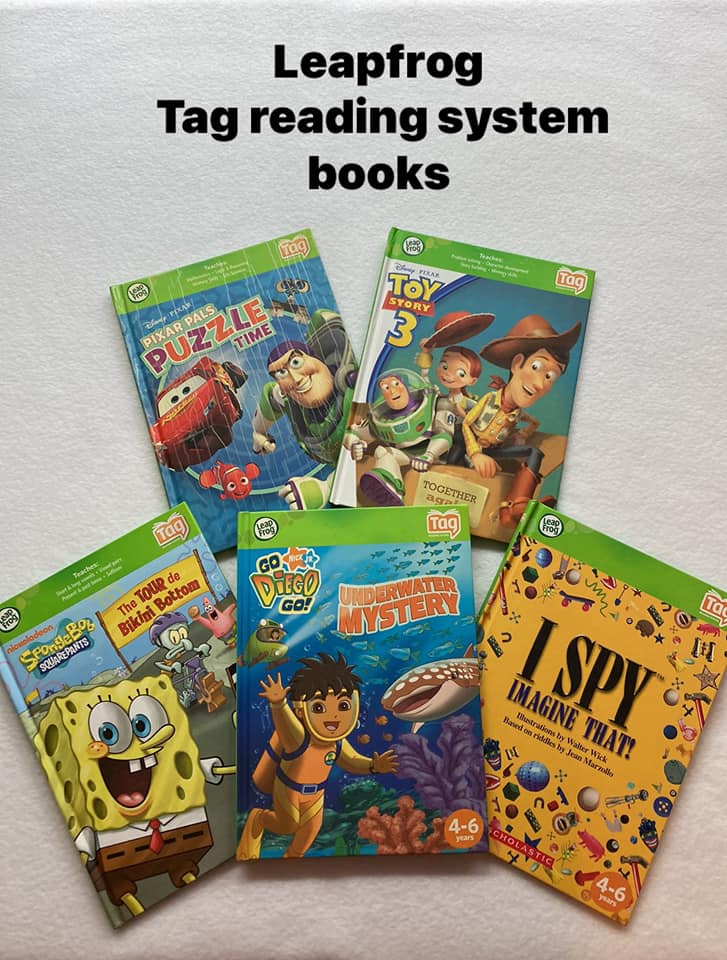 Leapfrog Tag Reading System Book Lot-Pickup possible in West Chester, Norwood, Blue Ash, or Reading outside of bi-annual sales event pickup.