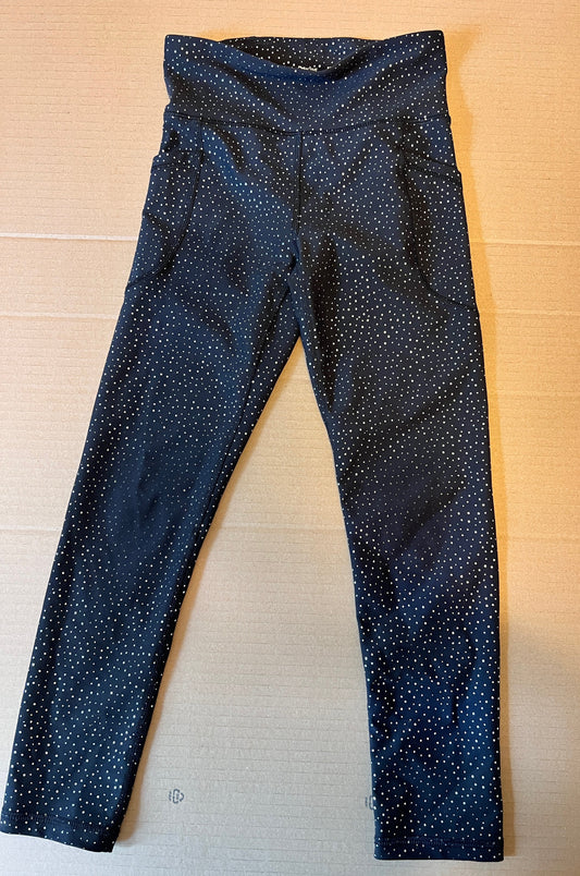 #176 - Old Navy Active girls leggings with pockets | M