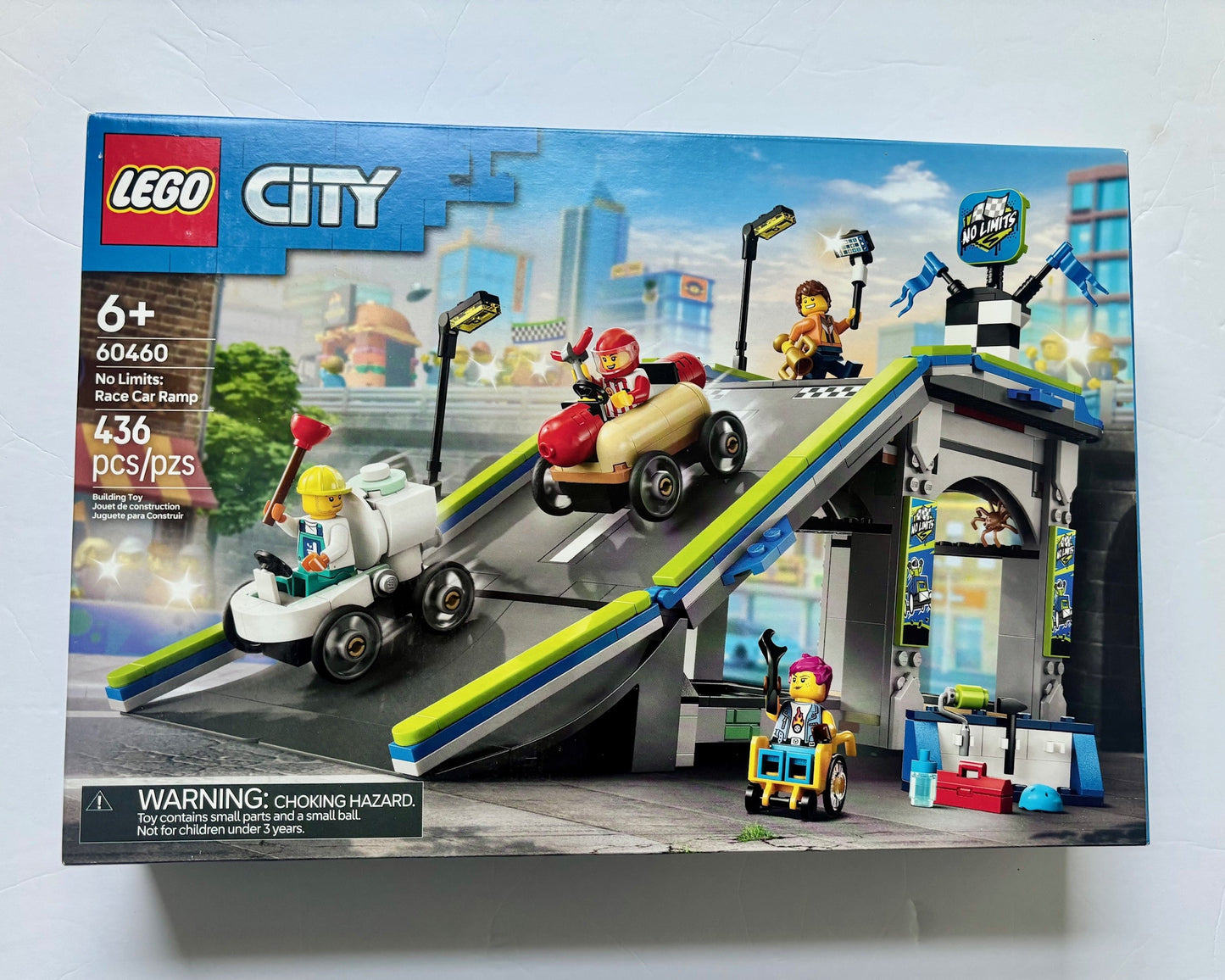 #43 Lego City No Limits: Race Car Ramp NIB