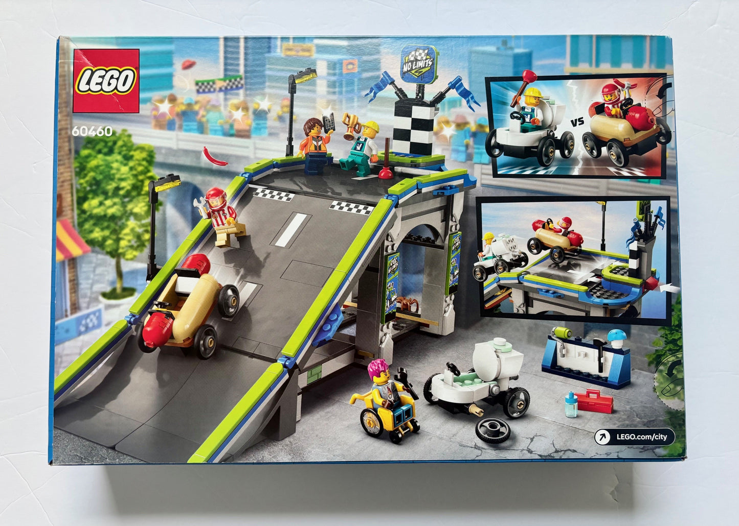 #43 Lego City No Limits: Race Car Ramp NIB