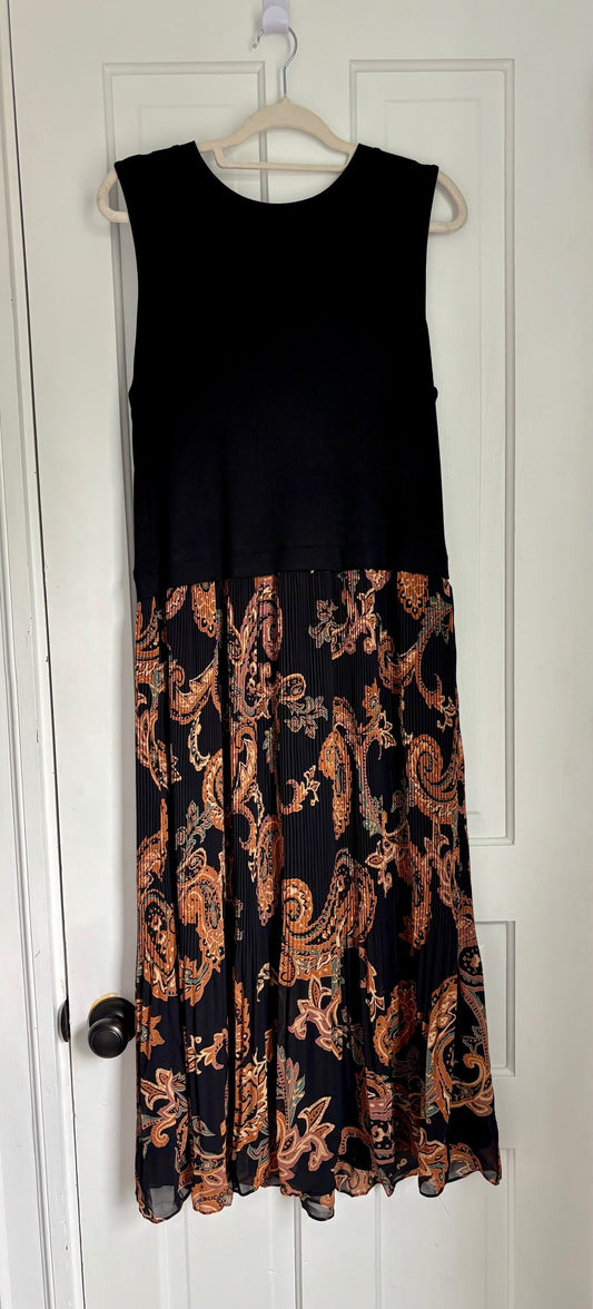 #43 S Les Serein (Stitch Fix) Mixed Media Dress Women's XL NWT