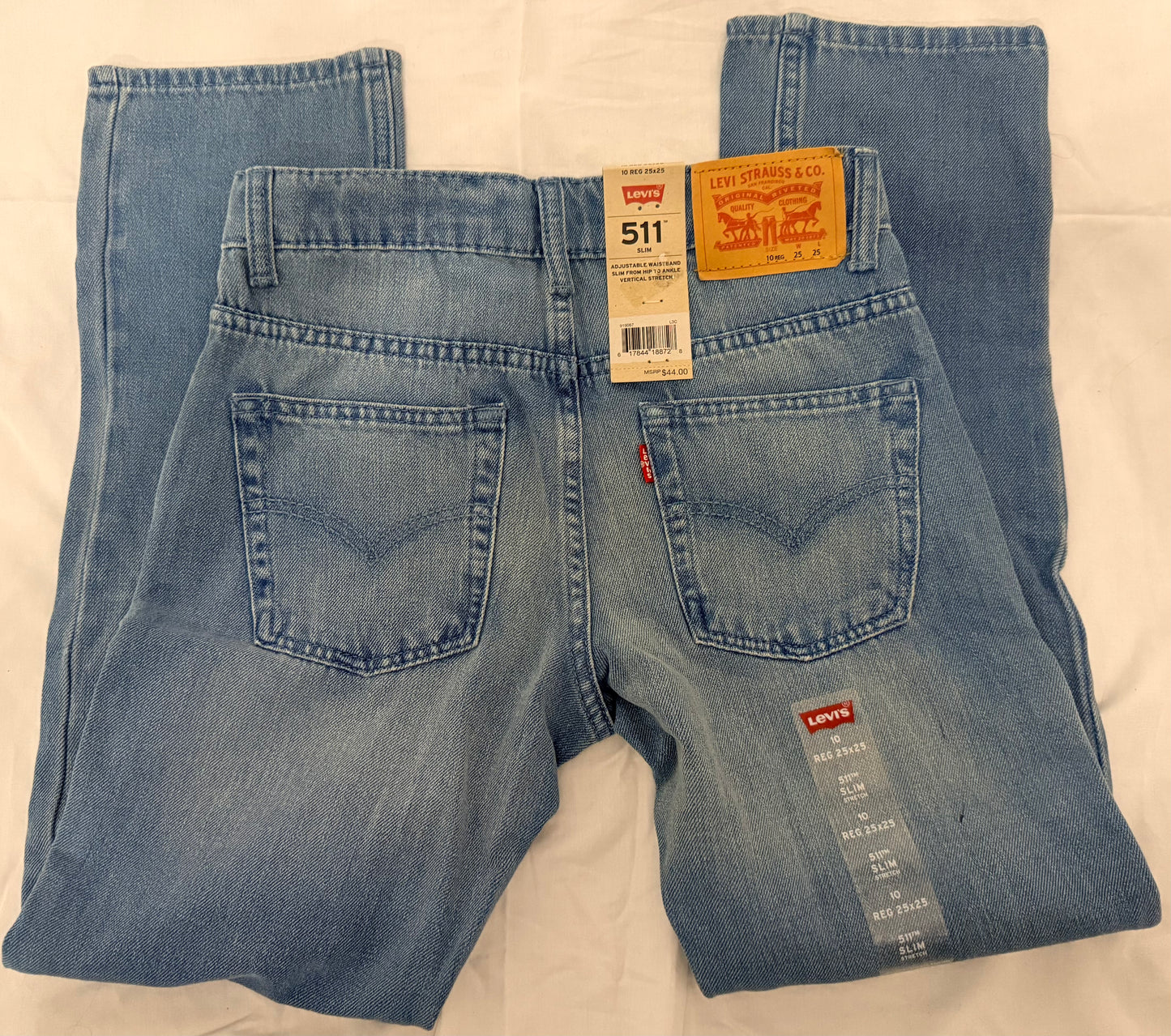#143 Levis 511 straight leg jeans boys size 10
