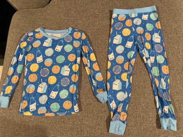 Seller #179 | Little Sleepies Milk & Cookie Pajamas | Toddler 3T