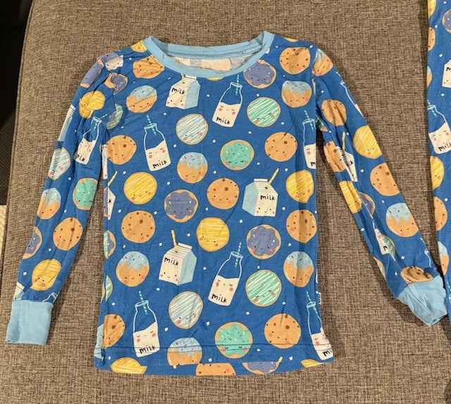 Seller #179 | Little Sleepies Milk & Cookie Pajamas | Toddler 3T