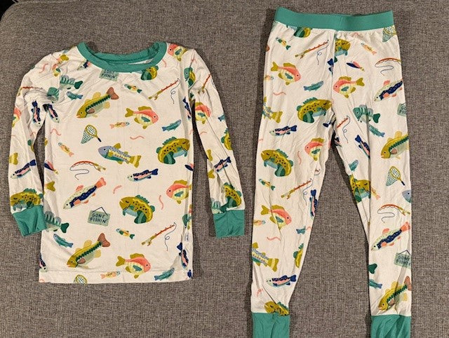 Seller #179 | Little Sleepies Fish Pajamas | Toddler 3T