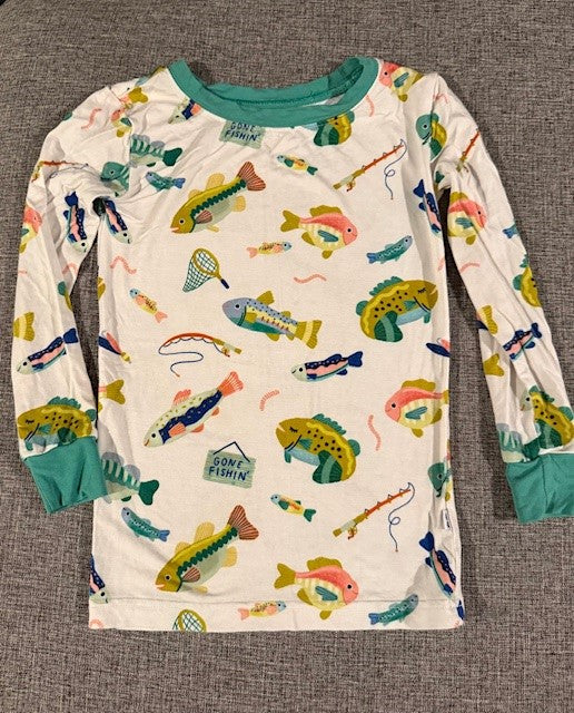 Seller #179 | Little Sleepies Fish Pajamas | Toddler 3T