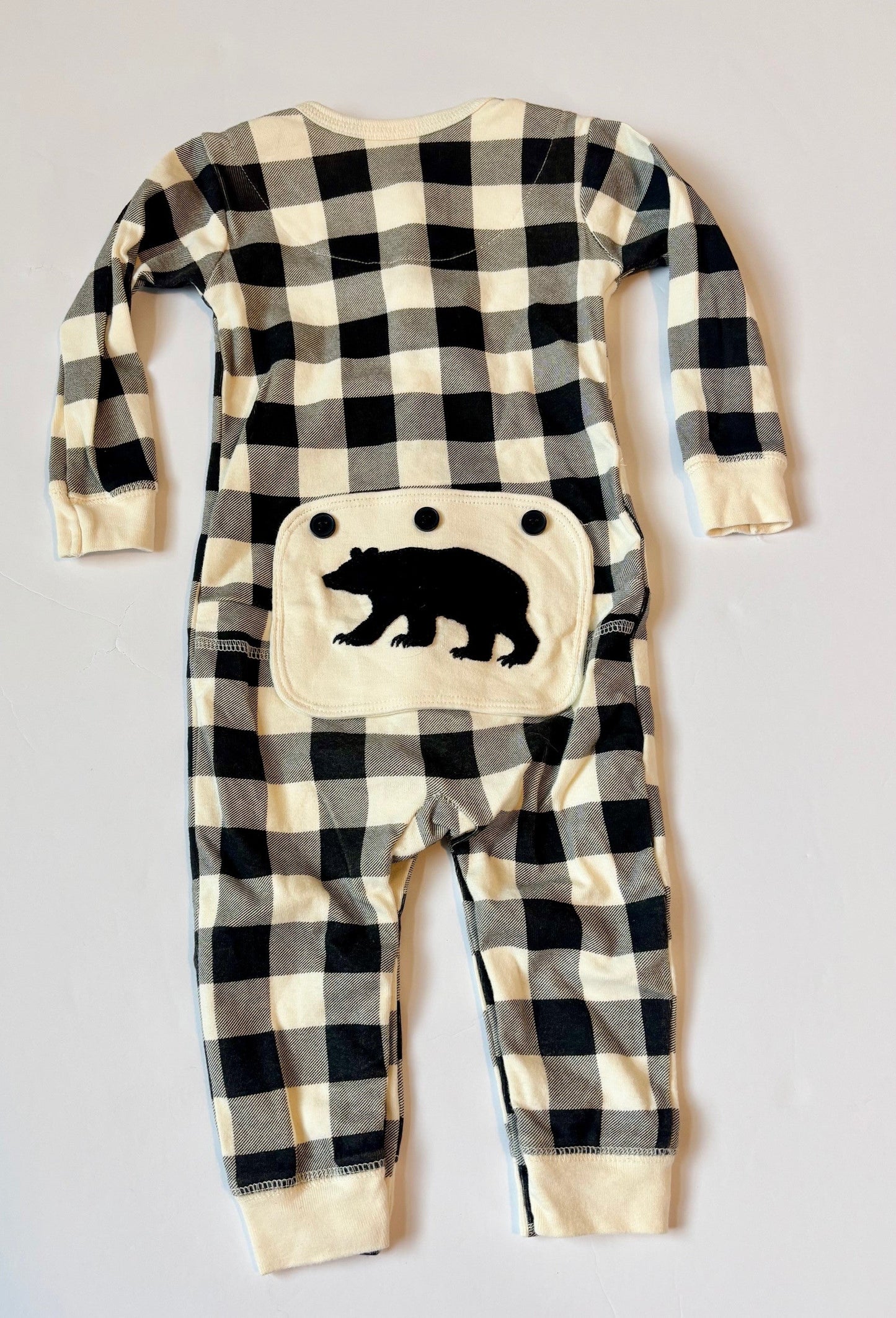 #43 Little Blue House Button Up Romper Boys or Girls 12 to 18m EUC
