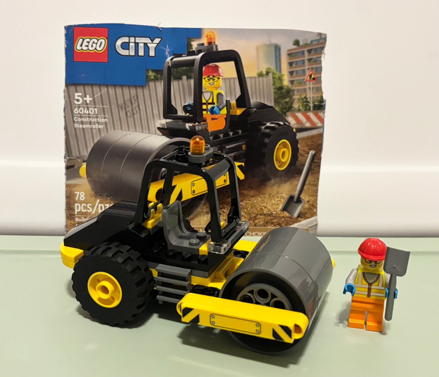 #43 Lego Construction Steamroller