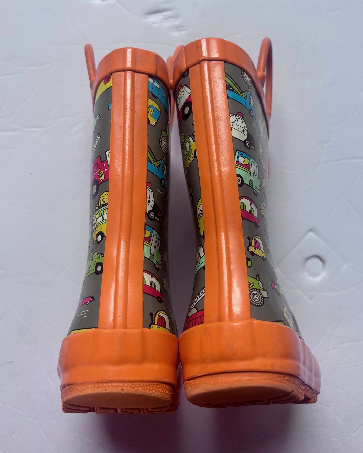 #43 Lonecone Rainboots Boys Size9 EUC