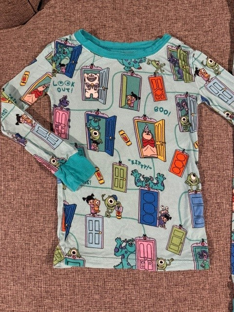 Seller #179 | Little Sleepies Monsters Inc. Pajamas | Toddler 3T