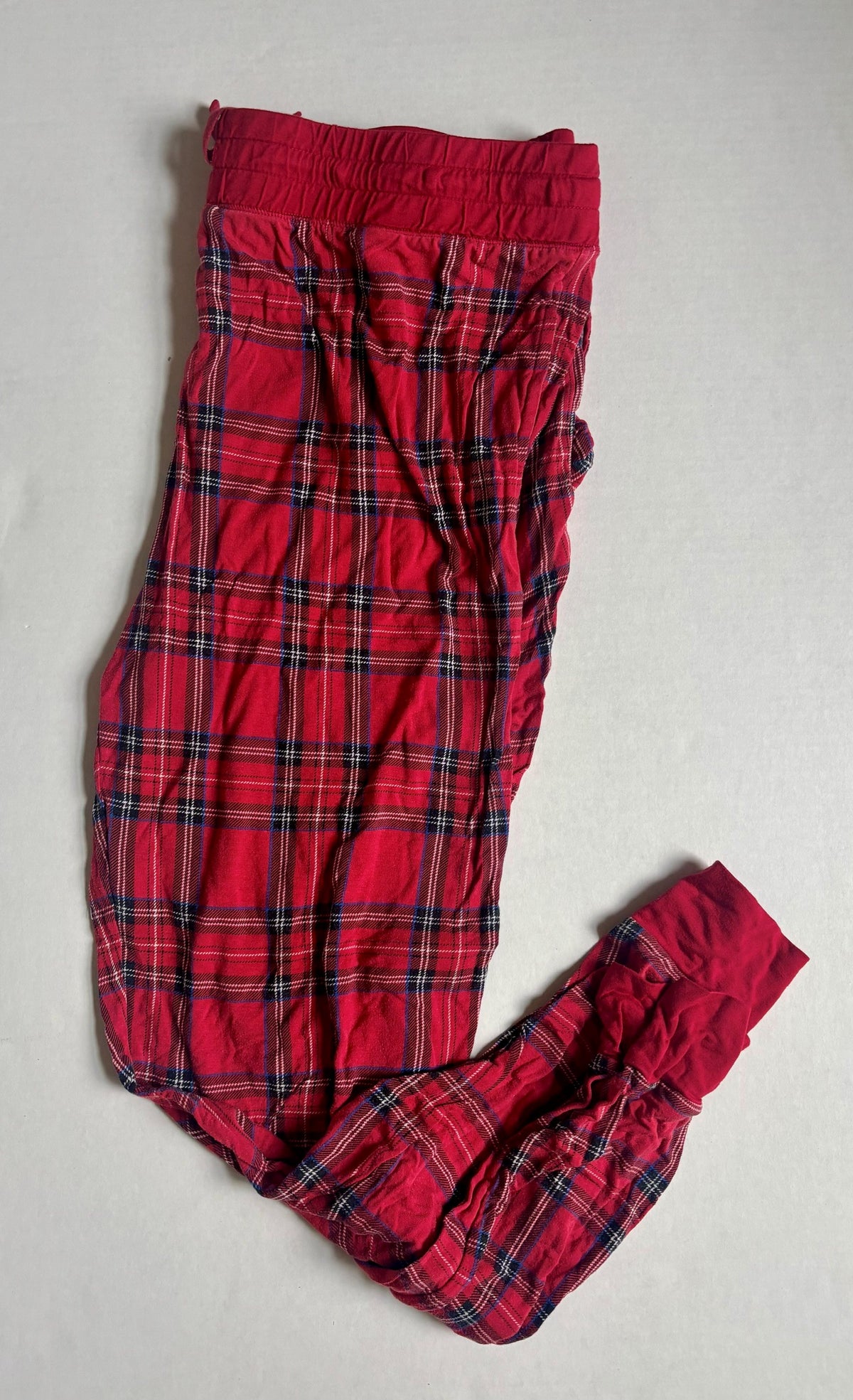 #154 Little Sleepies Plaid Joggers Women's XL VGUC