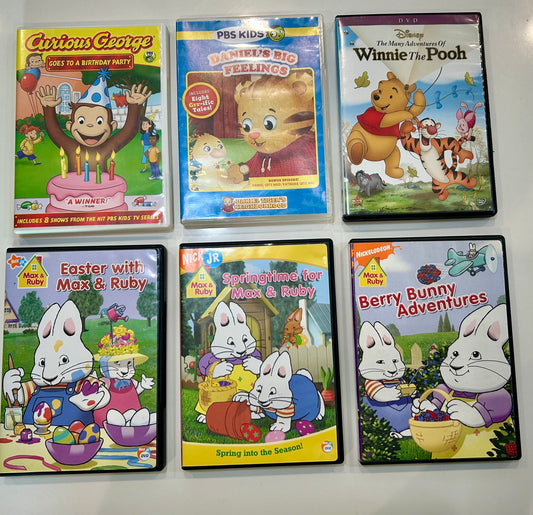 #32 Toddler DVDs