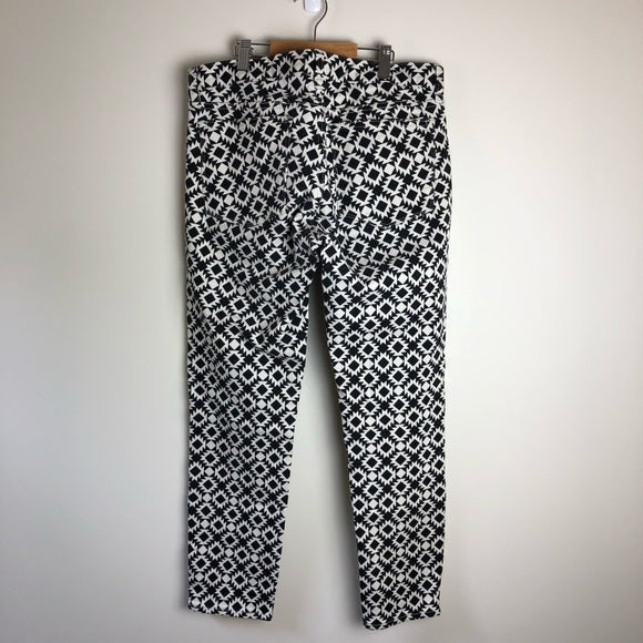 19 - J. Crew Factory Printed Skinny Jean Size 29