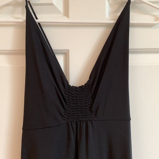 #181 - Express Women's Strappy Black Dress - Size Small