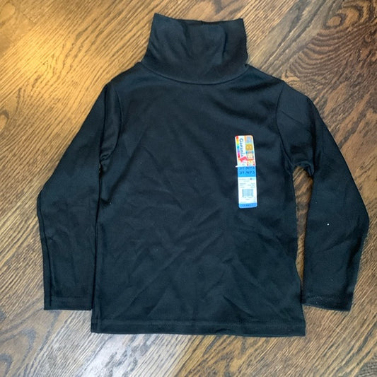#181 - NWT Garanimals Black Turtleneck Long Sleeve Shirt - 3T