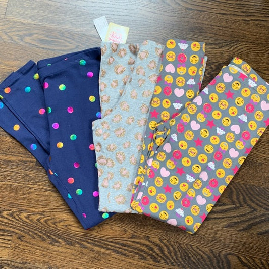 #181 - NEW Girls Kids Print Leggings Set - XL *REDUCED*
