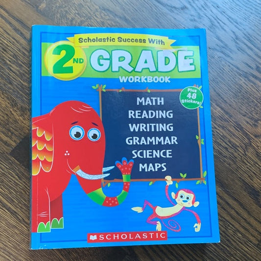 #181 - Scholastic 2nd Grade Workbook *REDUCED*