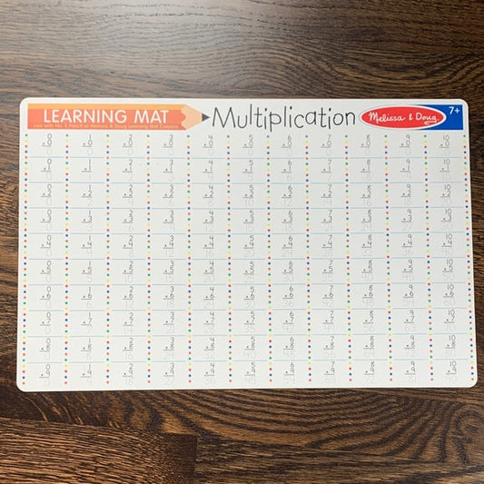 #181 - Melissa & Doug Multiplication Learning Mat