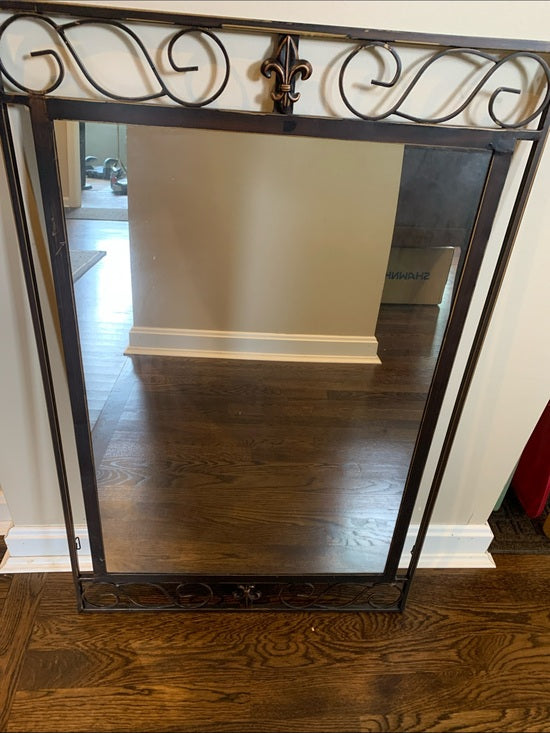 #151 Mirror and Side 2 pc Table Set  **Large Item - Pickup In Blue Ash/Montgomery)