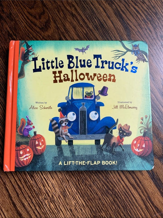 #151 -  Little Blue Truck Halloween Lift the Flap Kids Book