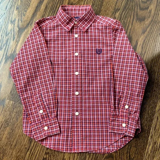 #181 REDUCED EUC Chaps Button Down Shirt - 4T