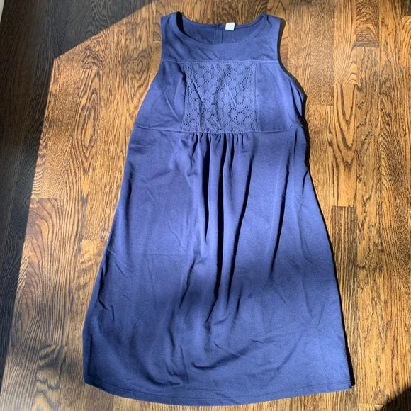 PPU Montgomery EUC Maternity Old Navy Blue Dress (Small)