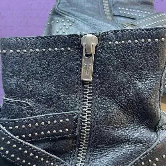 #1 Frye western studded booties size 7 REDUCED