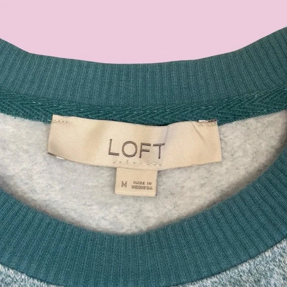 #1 LOFT Puff Sleeve Sweatshirt Medium REDUCED