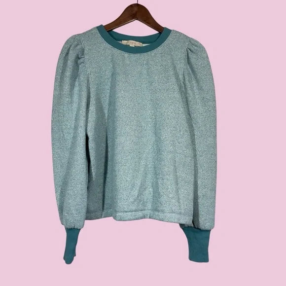 #1 LOFT Puff Sleeve Sweatshirt Medium REDUCED