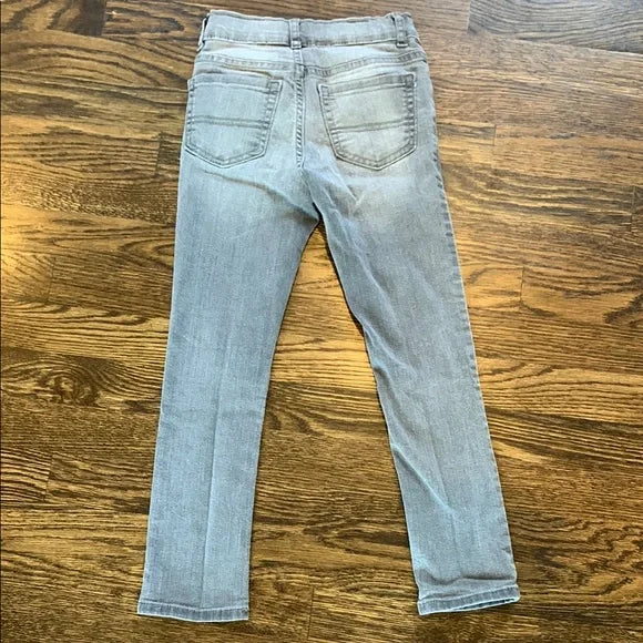 #181 - The Children's Place Gray Super Skinny Denim Jeans - 6