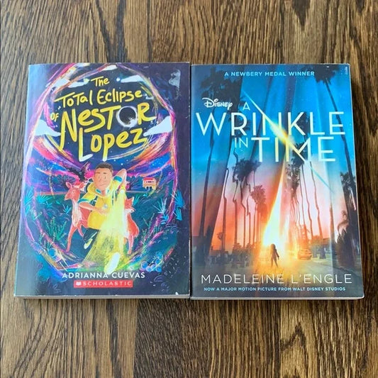#181 - The Total Eclipse of Nestor Lopez & A Wrinkle in Time Books