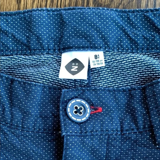 #181 - Like New Parisian Kids Blue Trouser Pants - Size 8