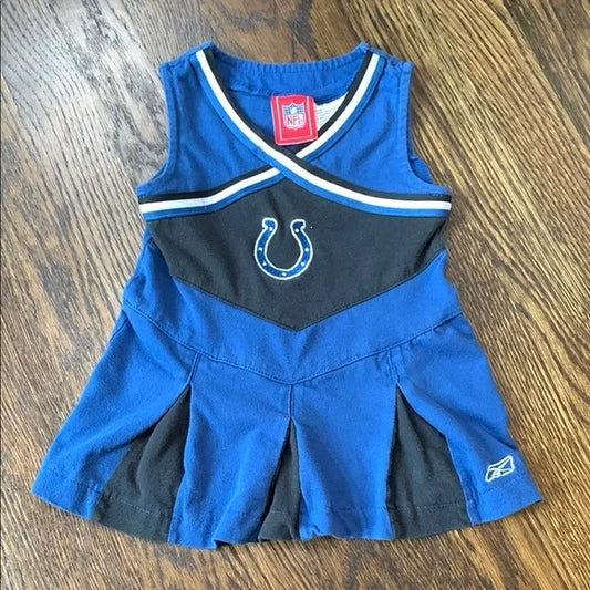 #181 - Indianapolis Colts NFL Cheerleader Dress - 12mo *REDUCED*