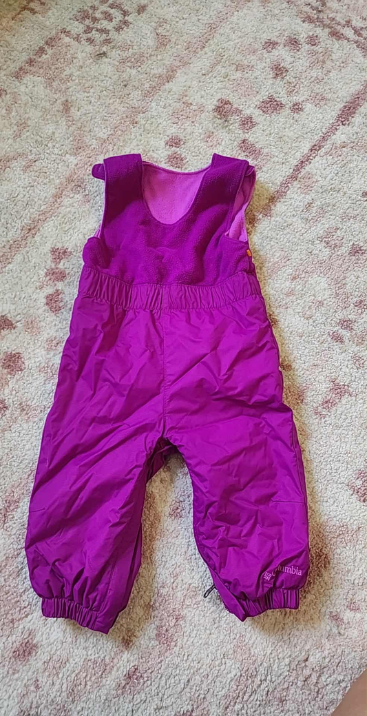 #178 Columbia snow bib size 12-18 months