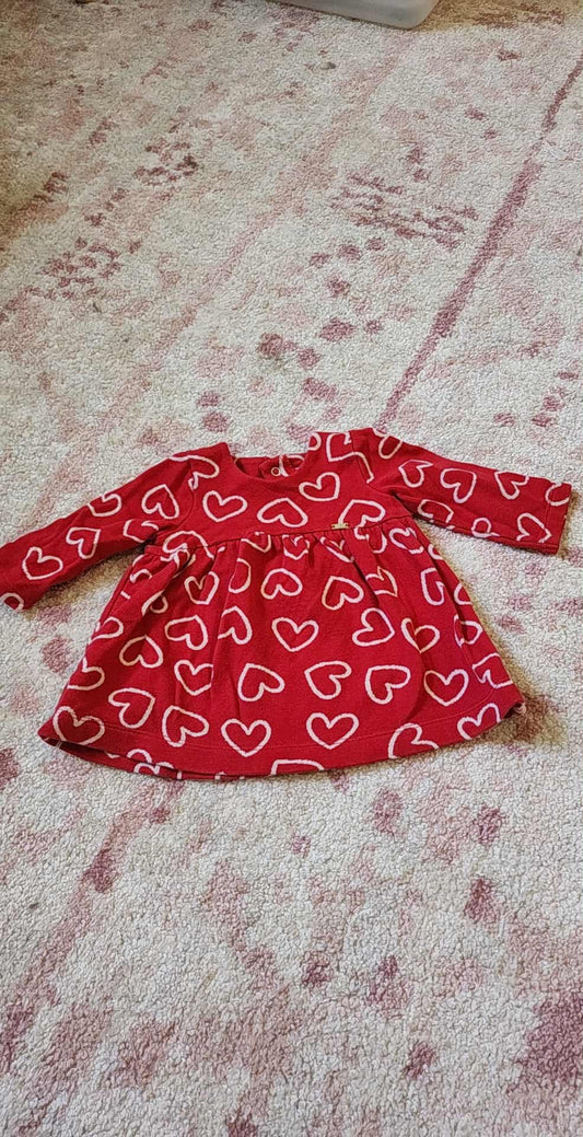 #178 Mayoral heart tunic size 6 months