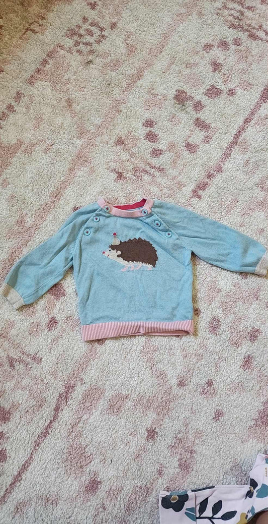 #178 Baby Boden girls sweater size 3-6 months
