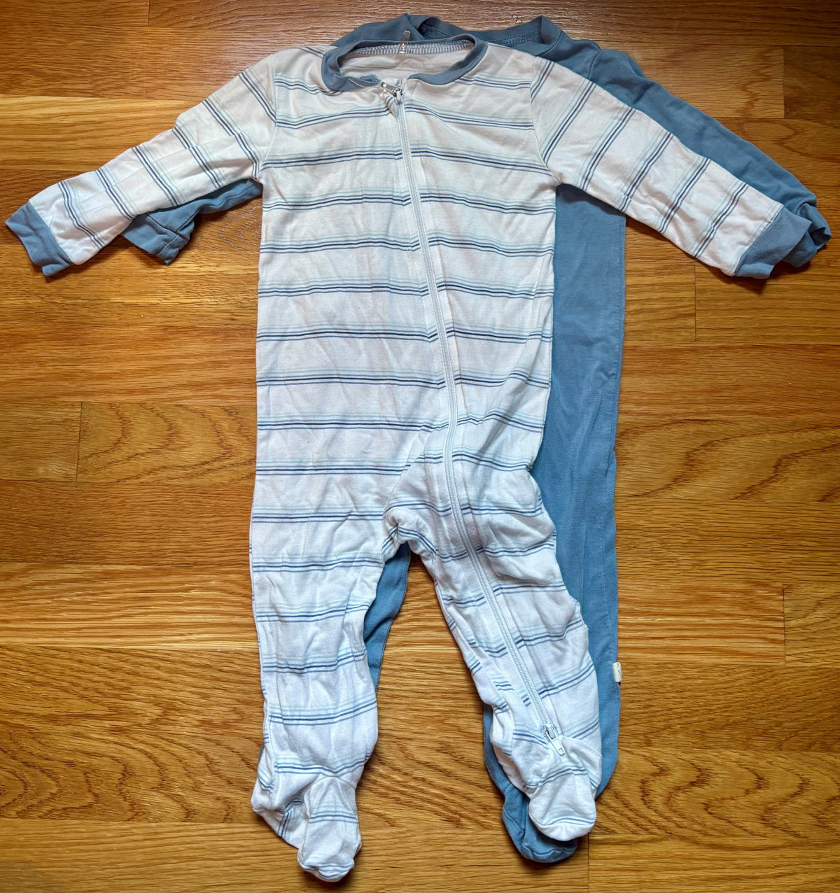 #69 Milk Berry Boys Sleepers 6-9M