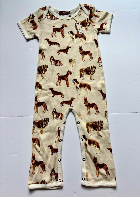 #43 MilkBarn Romper Boys 12 to 18m NWT
