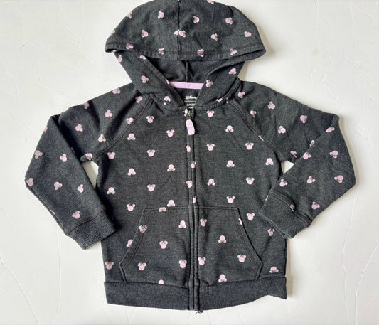 #43 Jumping Beans Minnie Zip Up Hoodies Girls 3T GUC