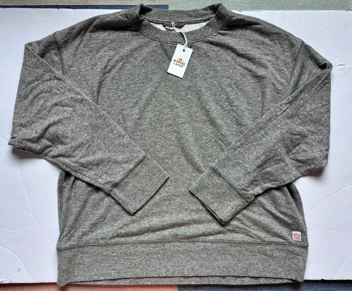 #154 Marine Layer Oversized Sweatshirt Women's M NWT