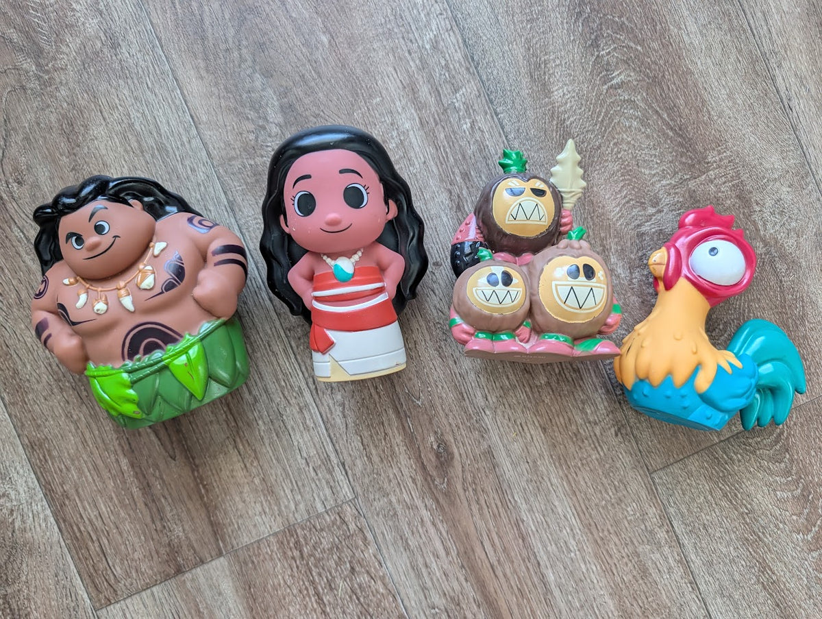 #8 Moana Bath Toys (never used in water)