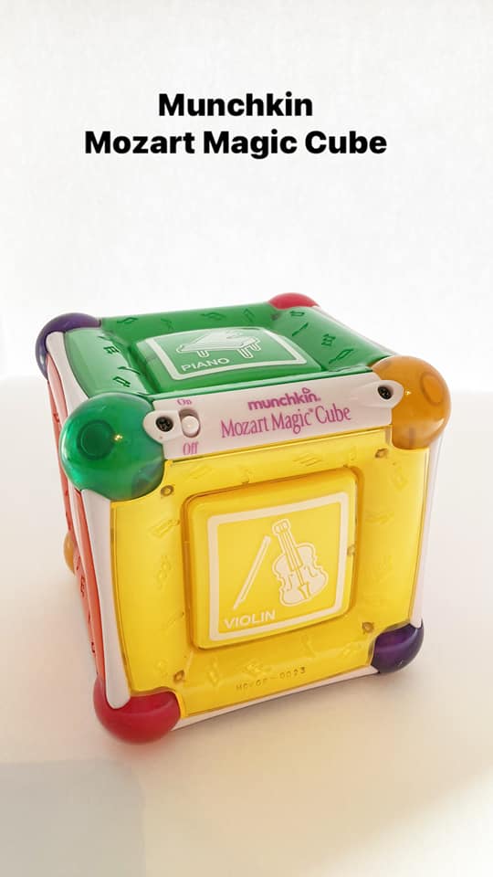 Munchkin Music Mozart Magic Cube-Pickup possible in West Chester, Norwood, Blue Ash, or Reading outside of bi-annual sales event pickup.