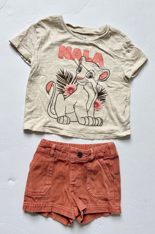 #43 Gap/Cat and Jack Outfit Girls 2T VGUC-EUC